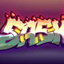 Saskia - graffiti style