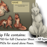 Foxy Thing Character pack