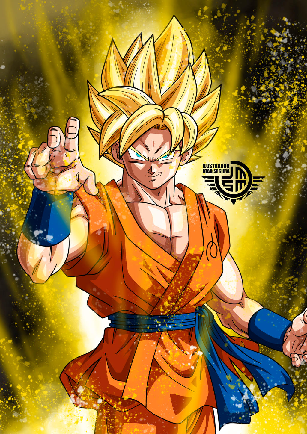 Goku Super Sayayin By Ilustradorjoaosegura On DeviantArt goku-super-sayayin-by-ilustradorjoaosegura-on-deviantart