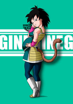 Gine Saiyajin Sexy Girl Pregnant