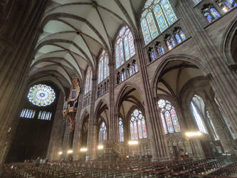 Inside the cathedral