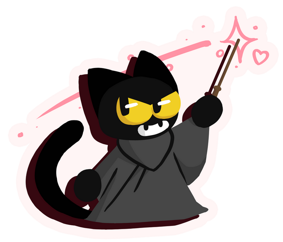Magic Cat by KiddleScribbles on DeviantArt