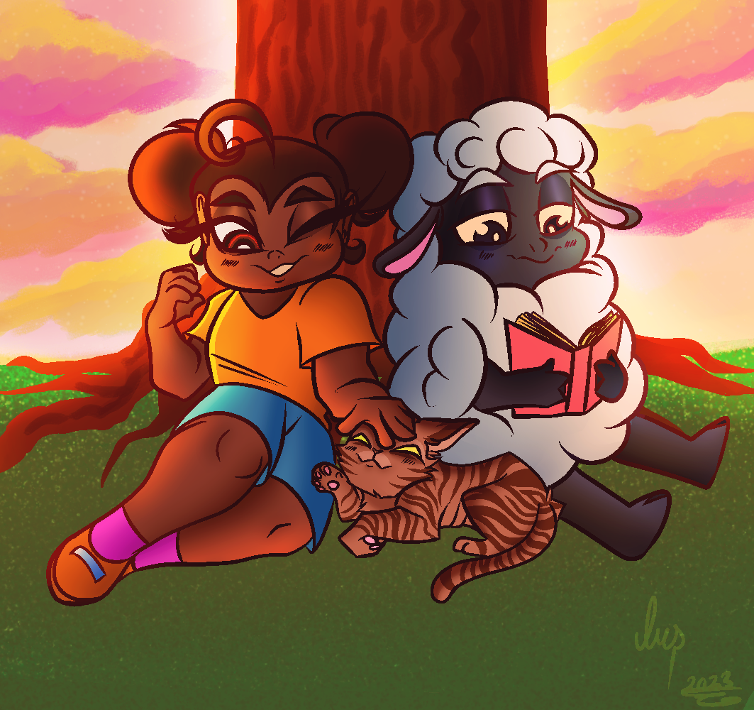 Amanda the adventurer: Baby! Amanda and Wooly by MontyDrawz on