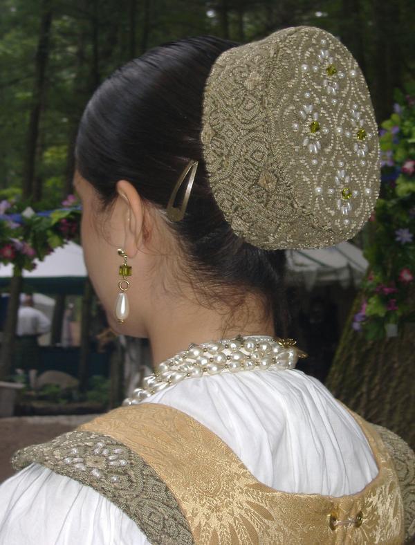 Pillbox hat closeup