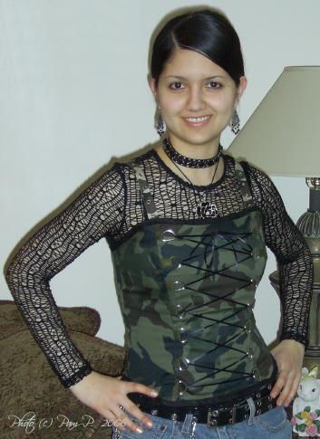 Modern Camo Corset