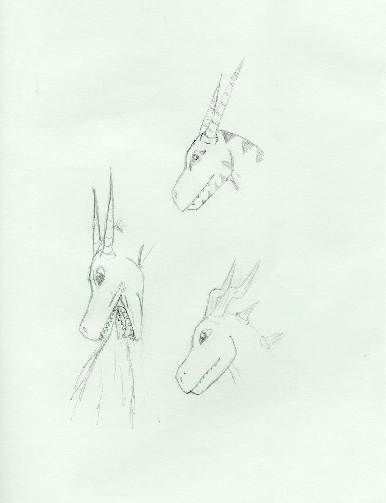 Dragon Variations by WolfWalker on DeviantArt