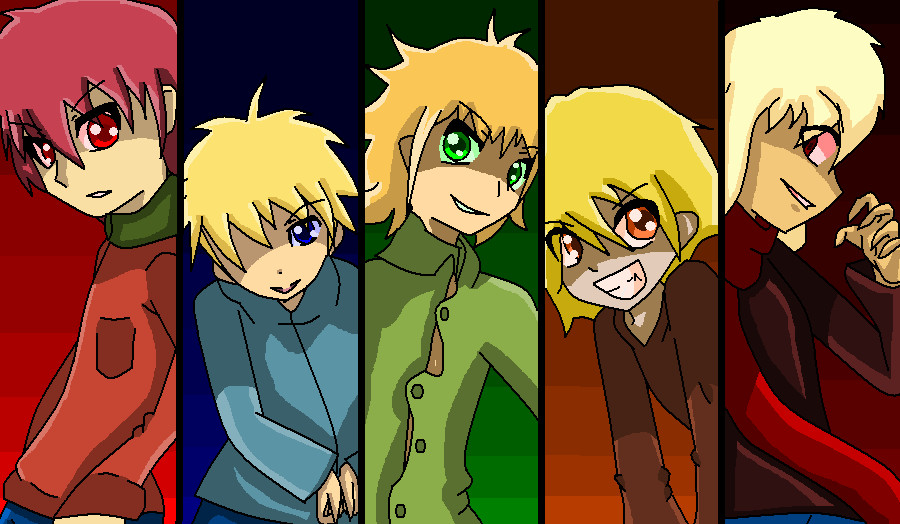 Kyle,Butters,Tweek,Pip and Romer asesinos sin alma