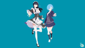 Yamada And Rem Boku No Kokoro And Re Zero Minimali