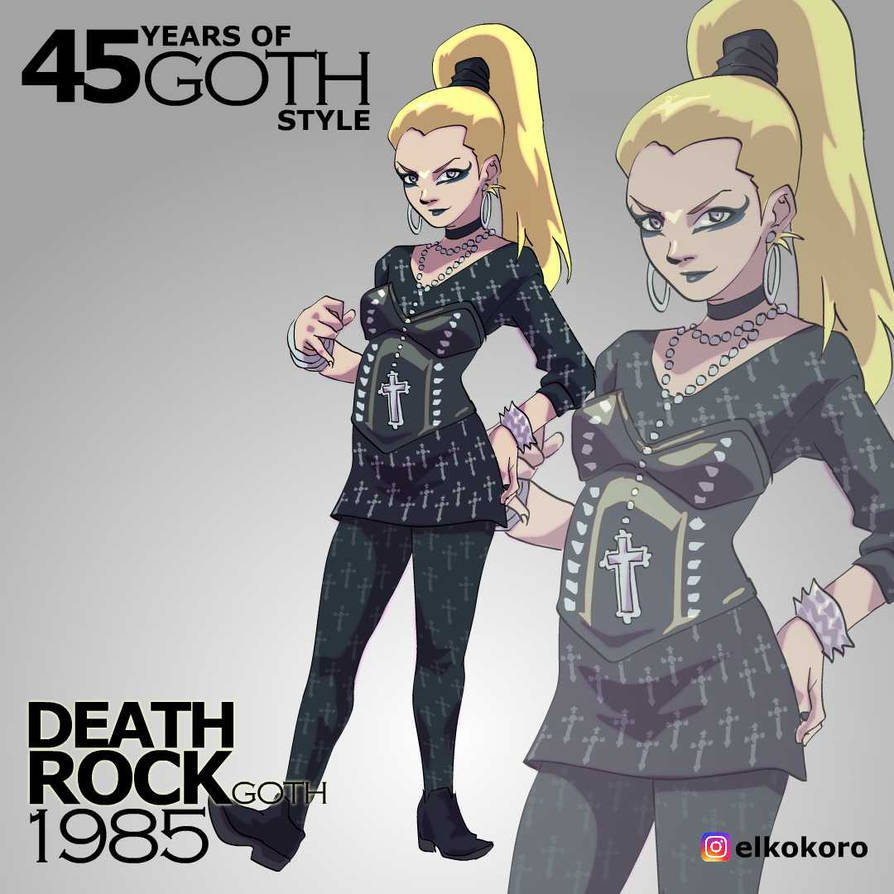 Death Rocker Style GothStyle DEATHROCK 1985 by Kokoricosas on DeviantArt
