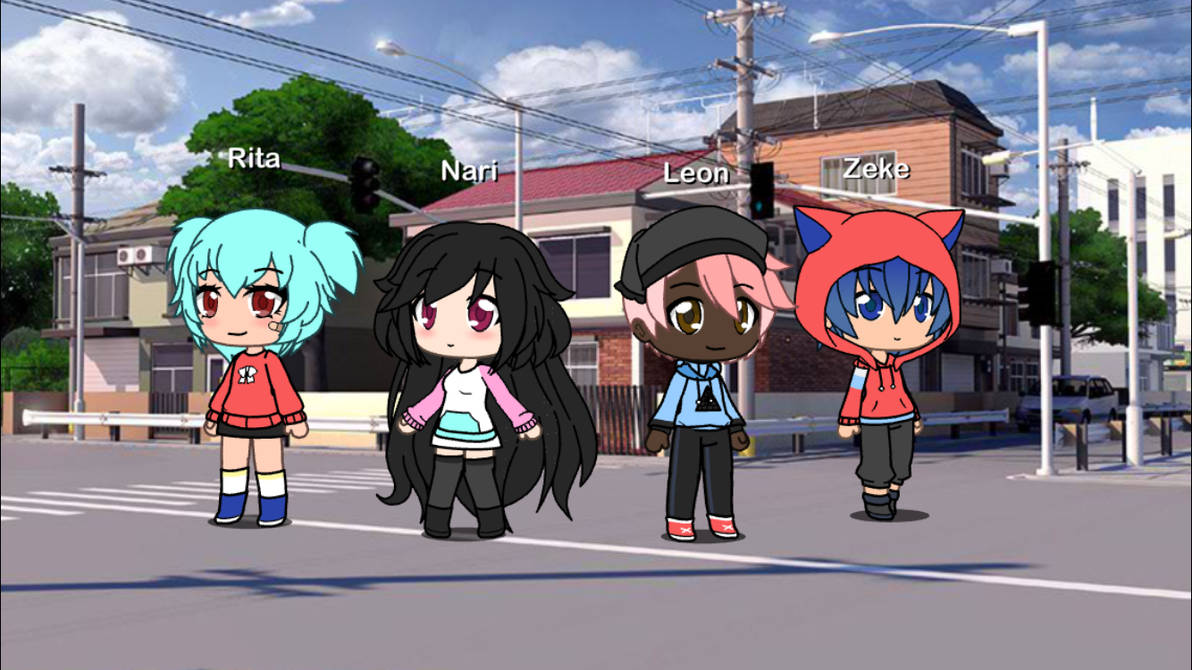 Toca life World characters in Gacha Life 