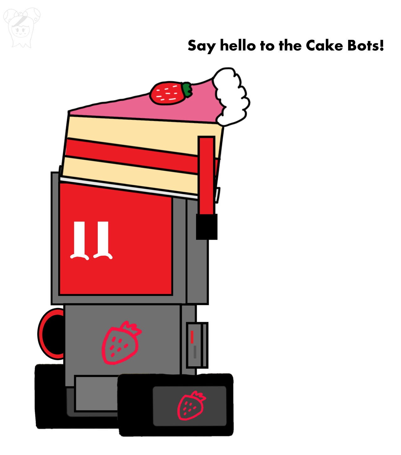 Bot Cake Say hello to the Cake Bots! by KGirlAndFriends on DeviantArt