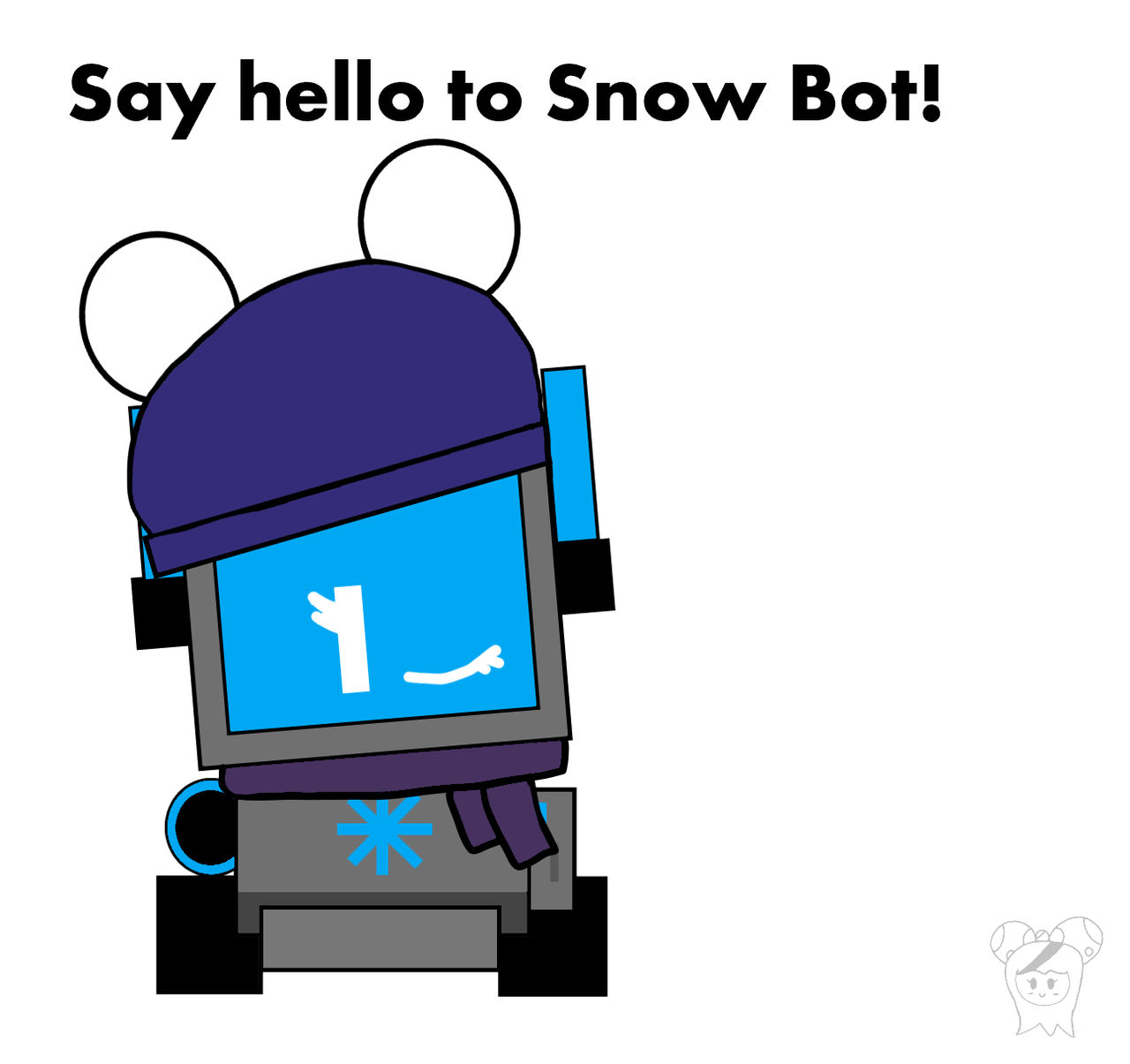 Winter Bot Animation Say hello to Snow Bot! by KGirlAndFriends on DeviantArt
