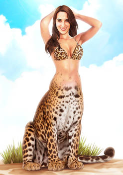 Leopard Centaur Jill Commission
