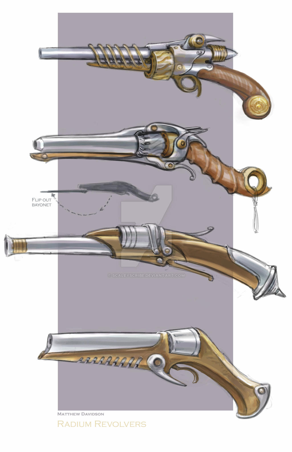 Martian radium guns- John Carter by ScaleyScribe on DeviantArt