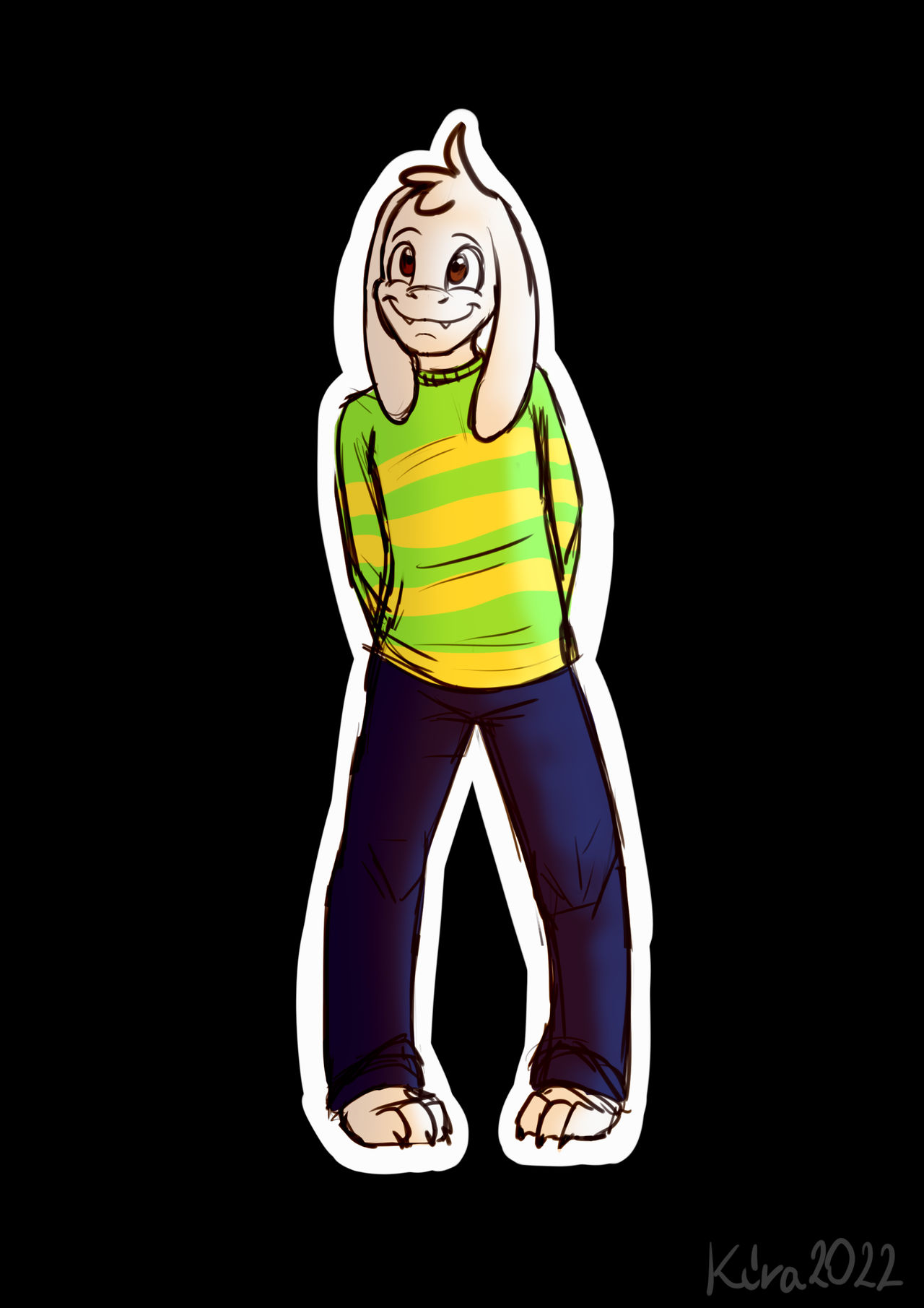 Asriel Concept Art 2 by KiraDrawsBullshits on DeviantArt