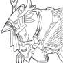 C. Hippogryph Lineart