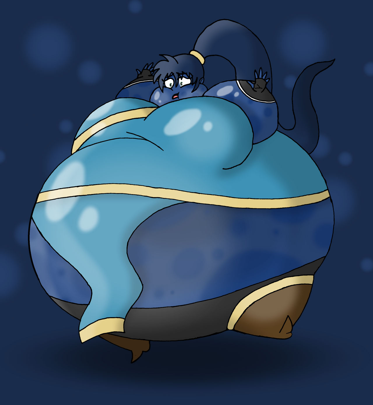 Transformacorp Inflation Lyn the blueberry gal by TransformaCorp on DeviantArt