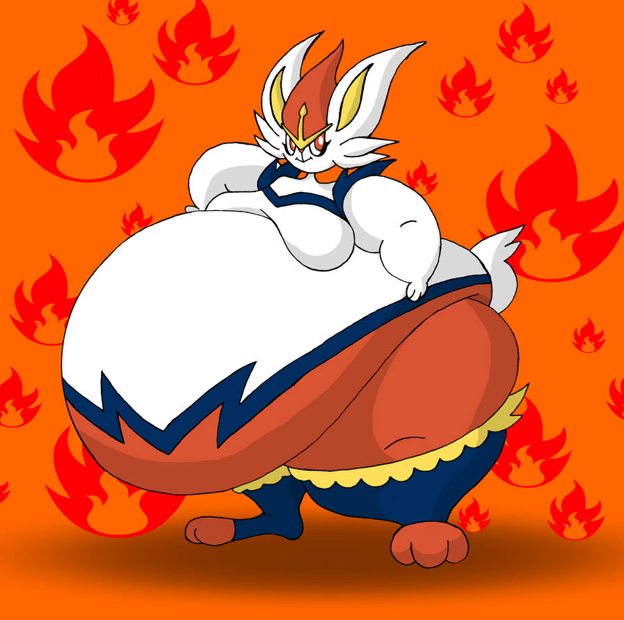Transformacorp Inflation Chubby Bunny Cinderace by TransformaCorp on DeviantArt