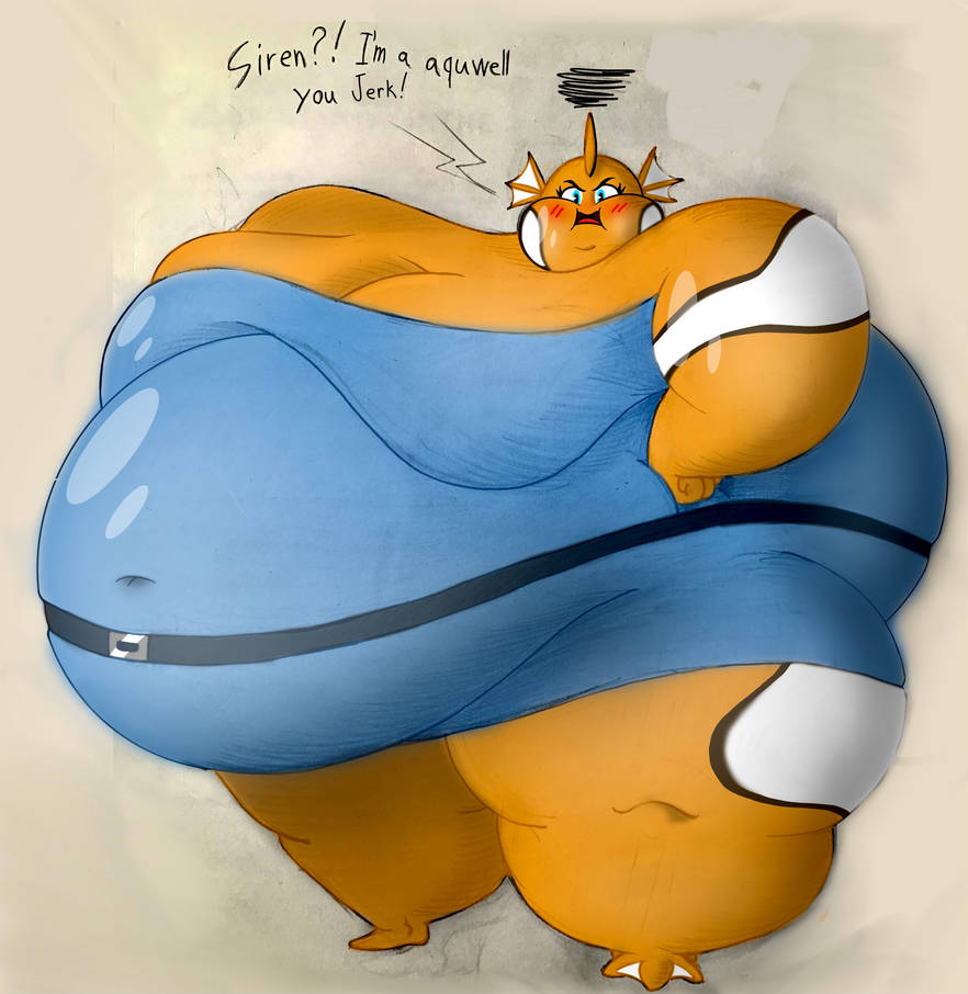 Transformacorp Inflation POV: You've offended a blubbery aquell by TransformaCorp on DeviantArt