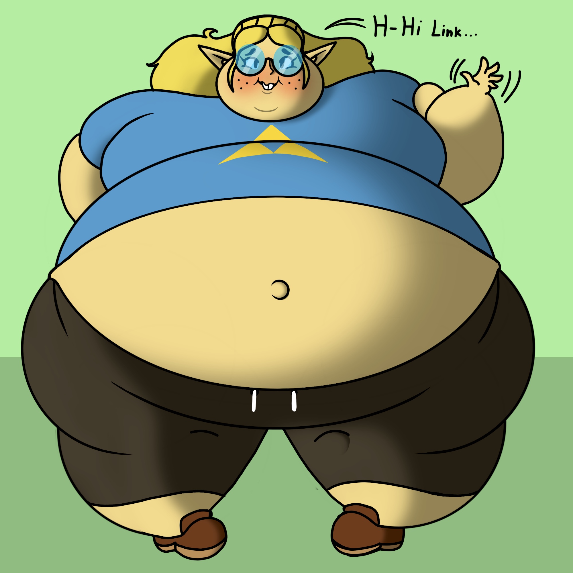 Transformacorp Inflation A big fat Dorky Zelda by TransformaCorp on DeviantArt