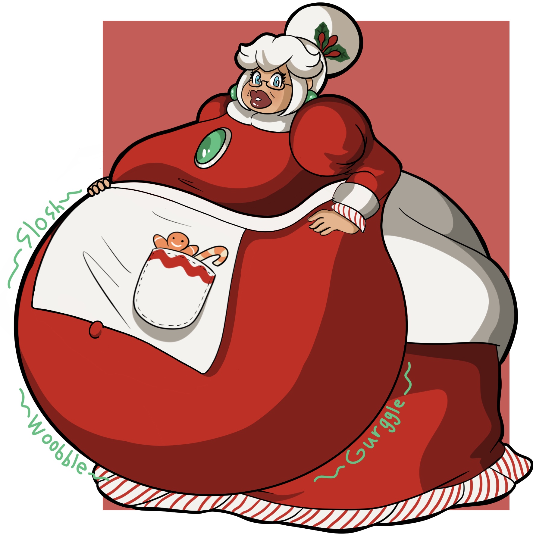 Transformacorp Princess Peach, The Really big Mrs. Claus by TransformaCorp on DeviantArt