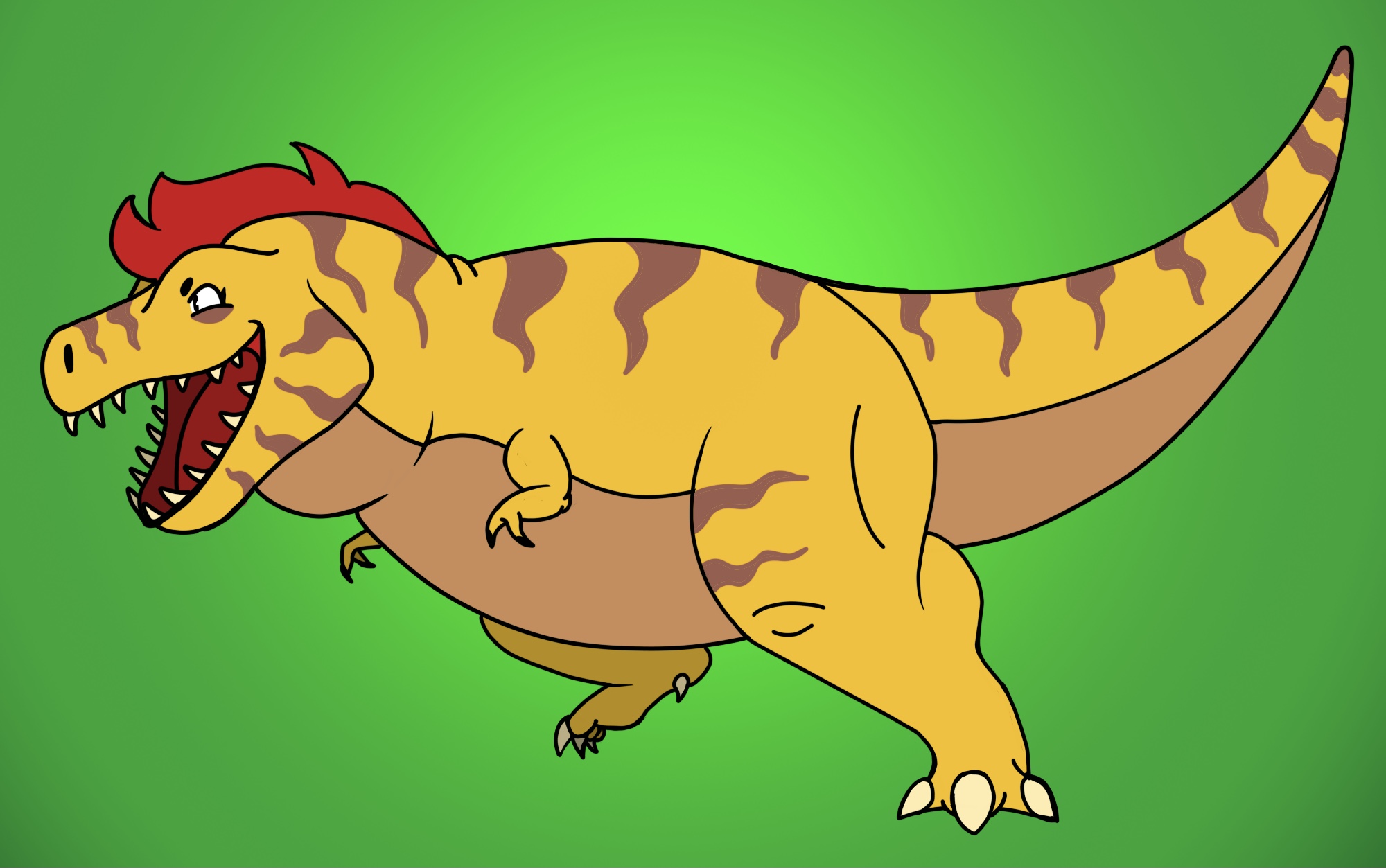 Kick Saurus Rex Diana-Saurus Rex by TransformaCorp on DeviantArt
