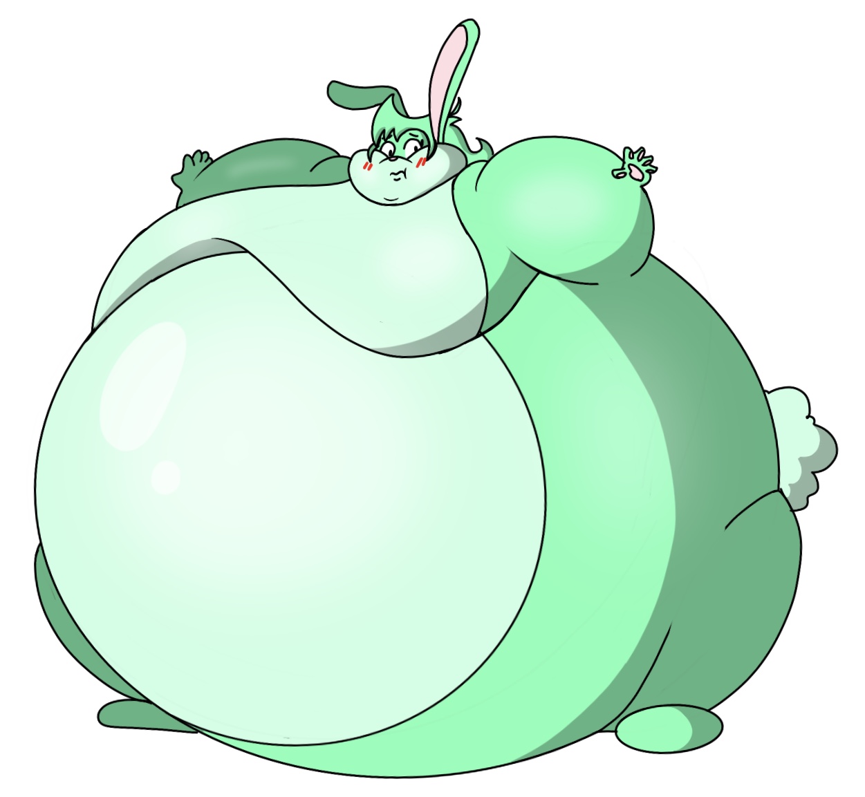 Transformacorp Zoe the big round easter bunny by TransformaCorp on DeviantArt