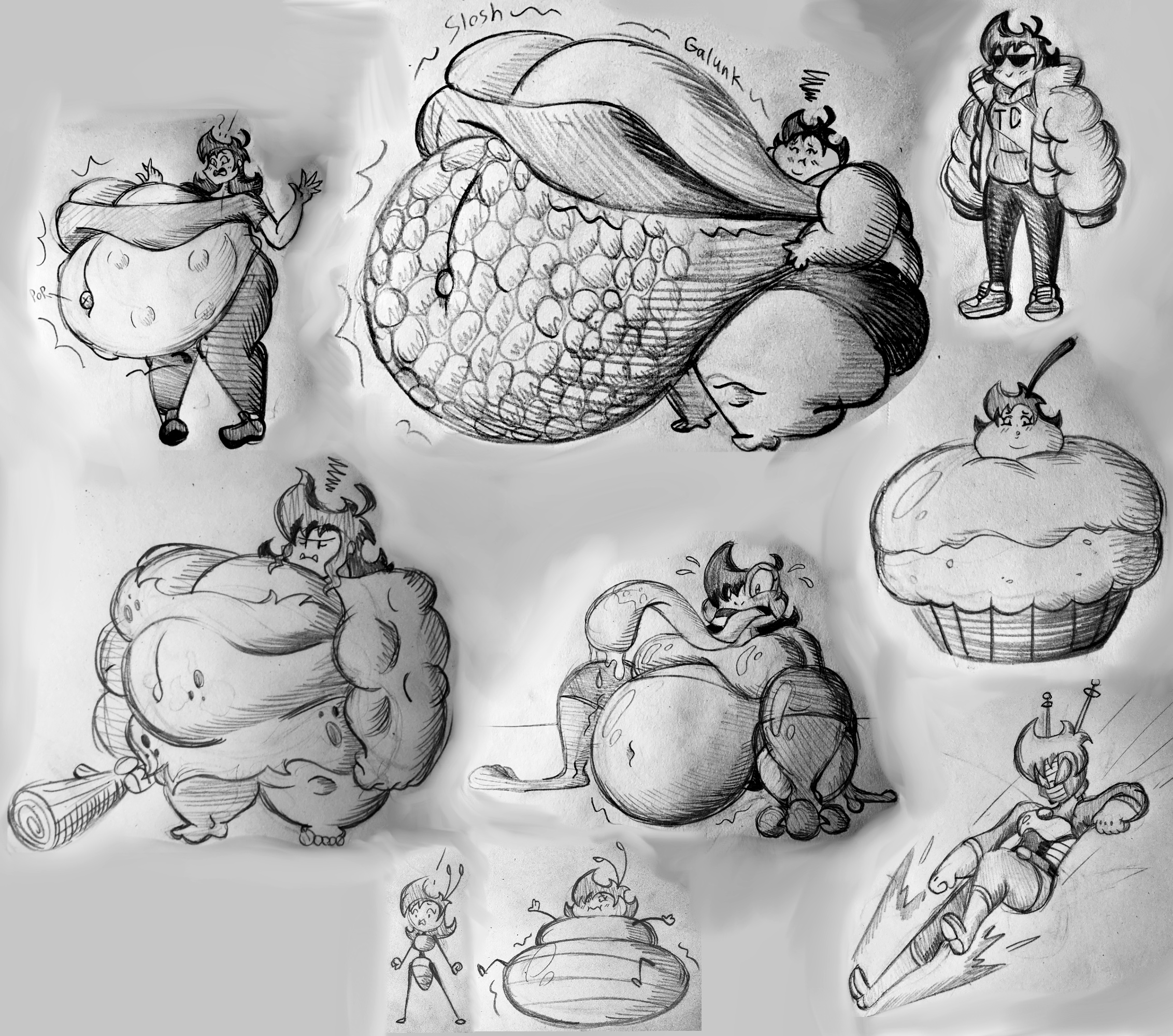 Transformacorp Inflation Sketchdump: always more Zoe's by TransformaCorp on DeviantArt