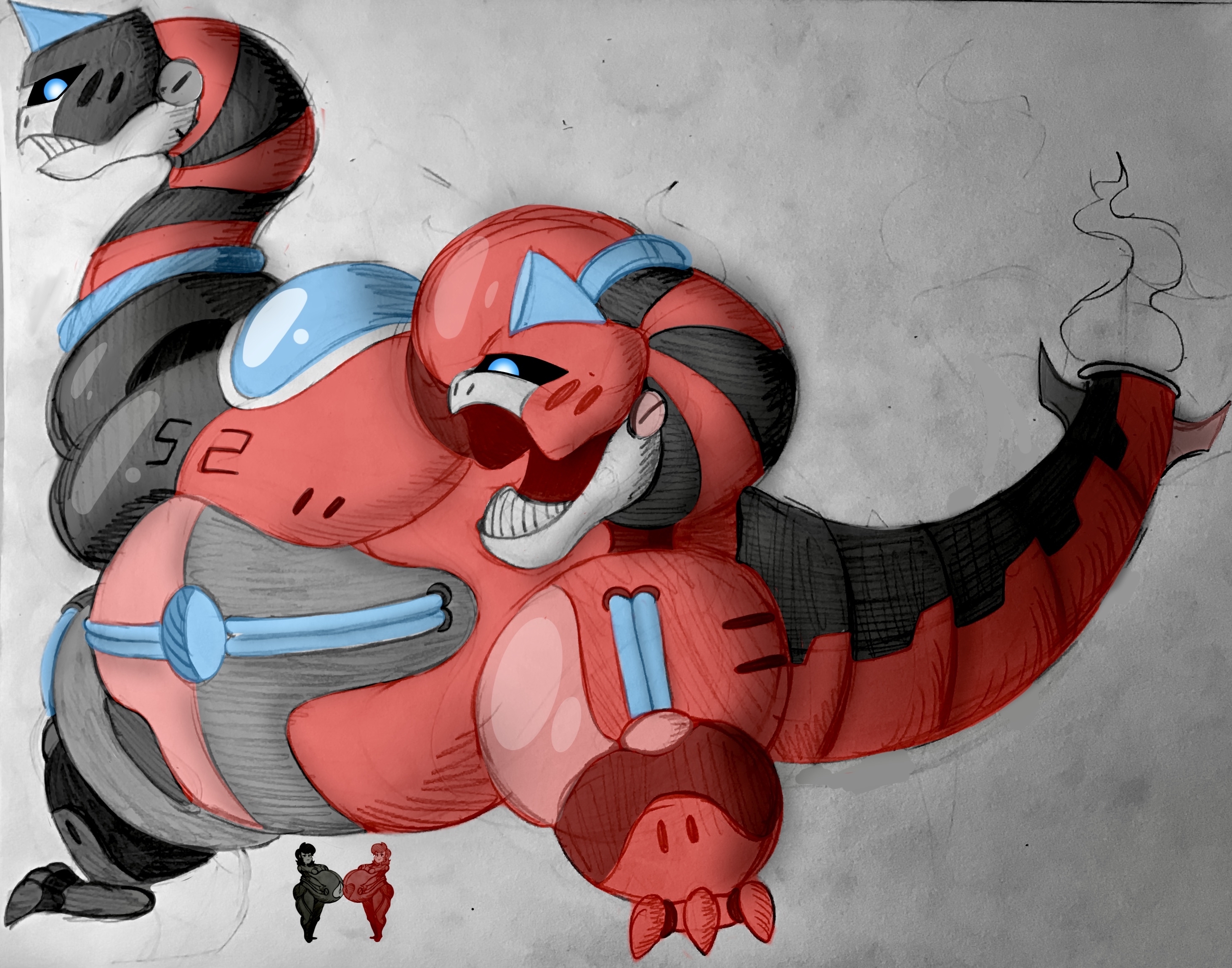 Transformacorp Pregnaught 52: siamese by TransformaCorp on DeviantArt