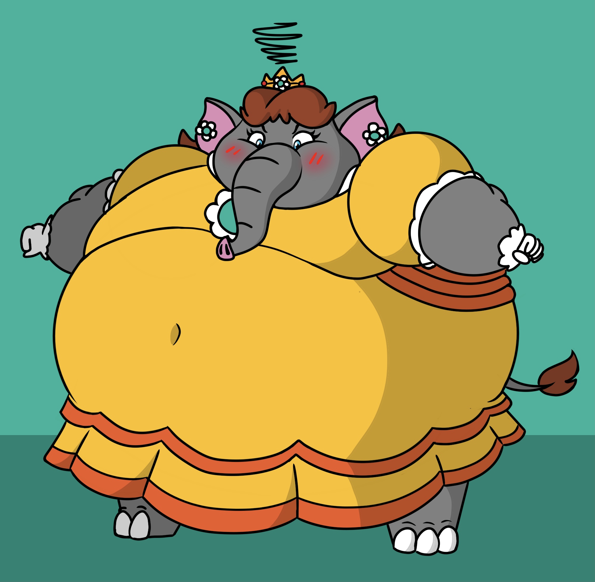 Transformacorp Inflation Daisy but she's a big fat elephant gal. by TransformaCorp on DeviantArt
