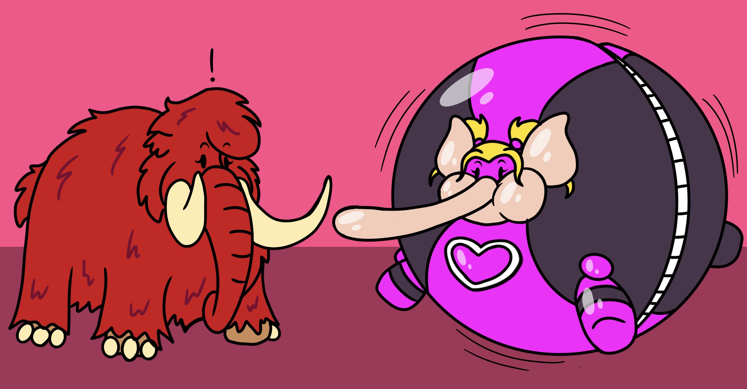 Transformacorp A big Diana mammoth and a much bigger Gabbylephant by TransformaCorp on ...