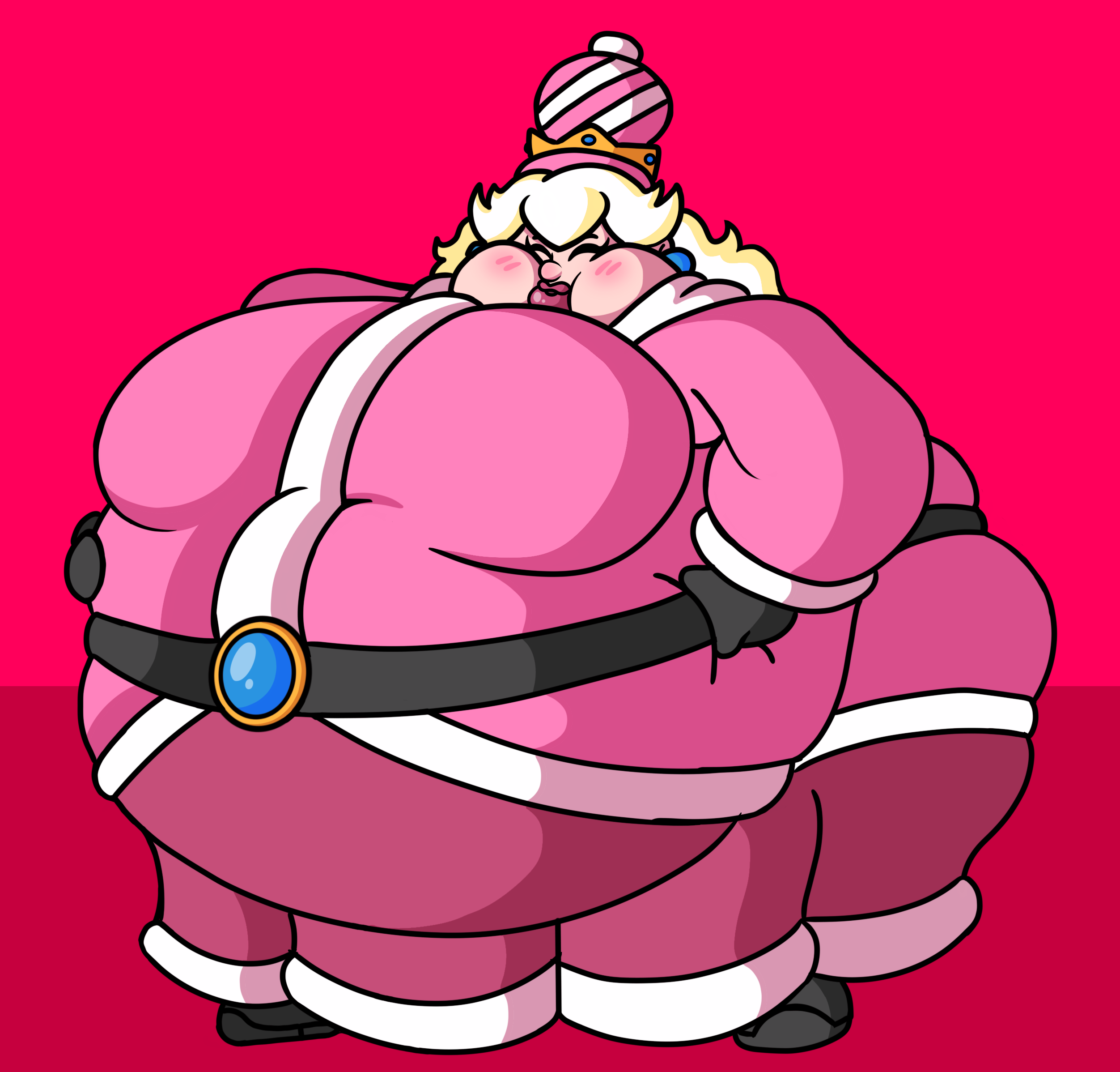 Transformacorp Peach but she's now a big ol santa princess by TransformaCorp on DeviantArt