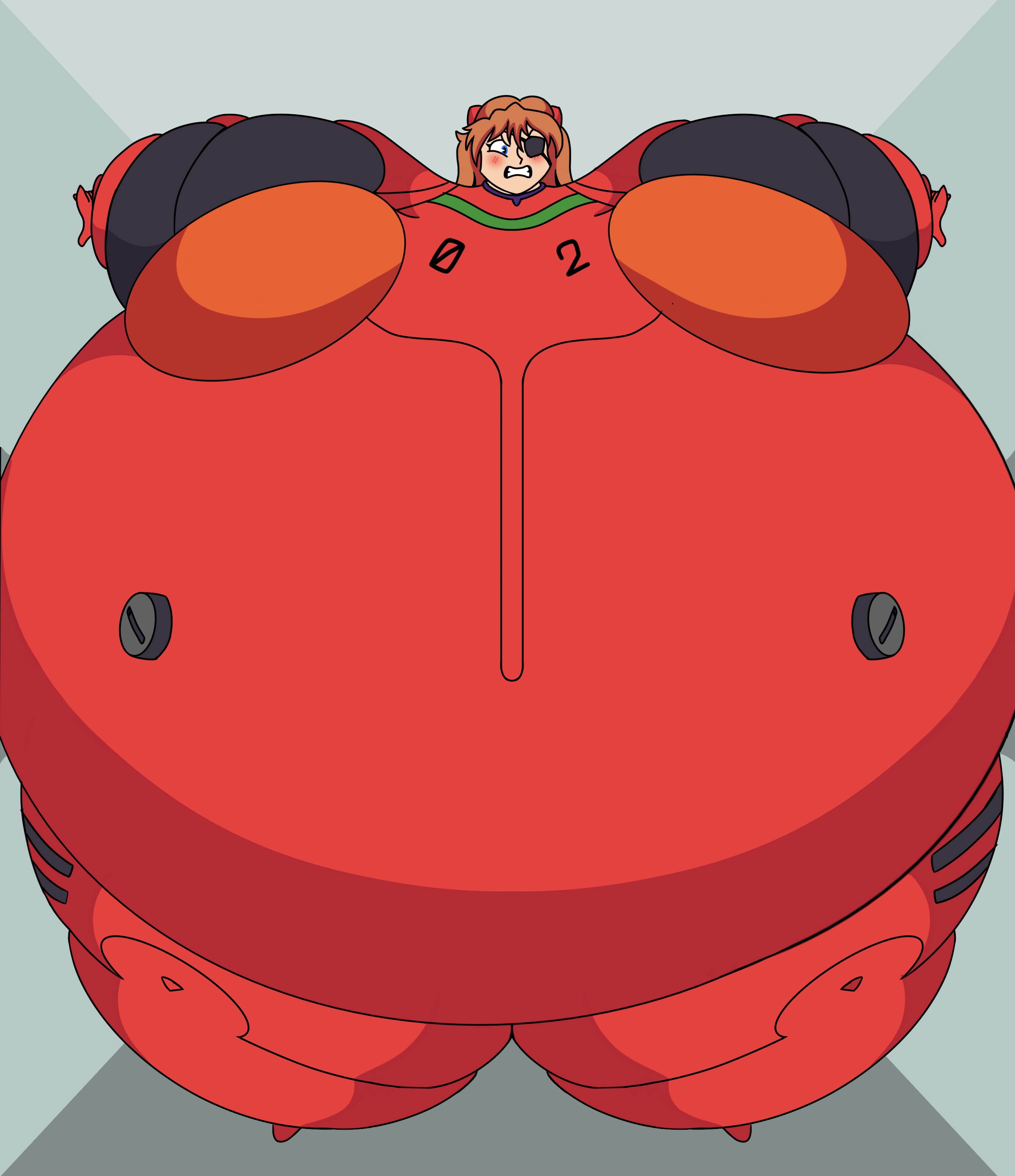Transformacorp Inflation Asuka Langley SHIKINAMI going D-type mode by TransformaCorp on DeviantArt