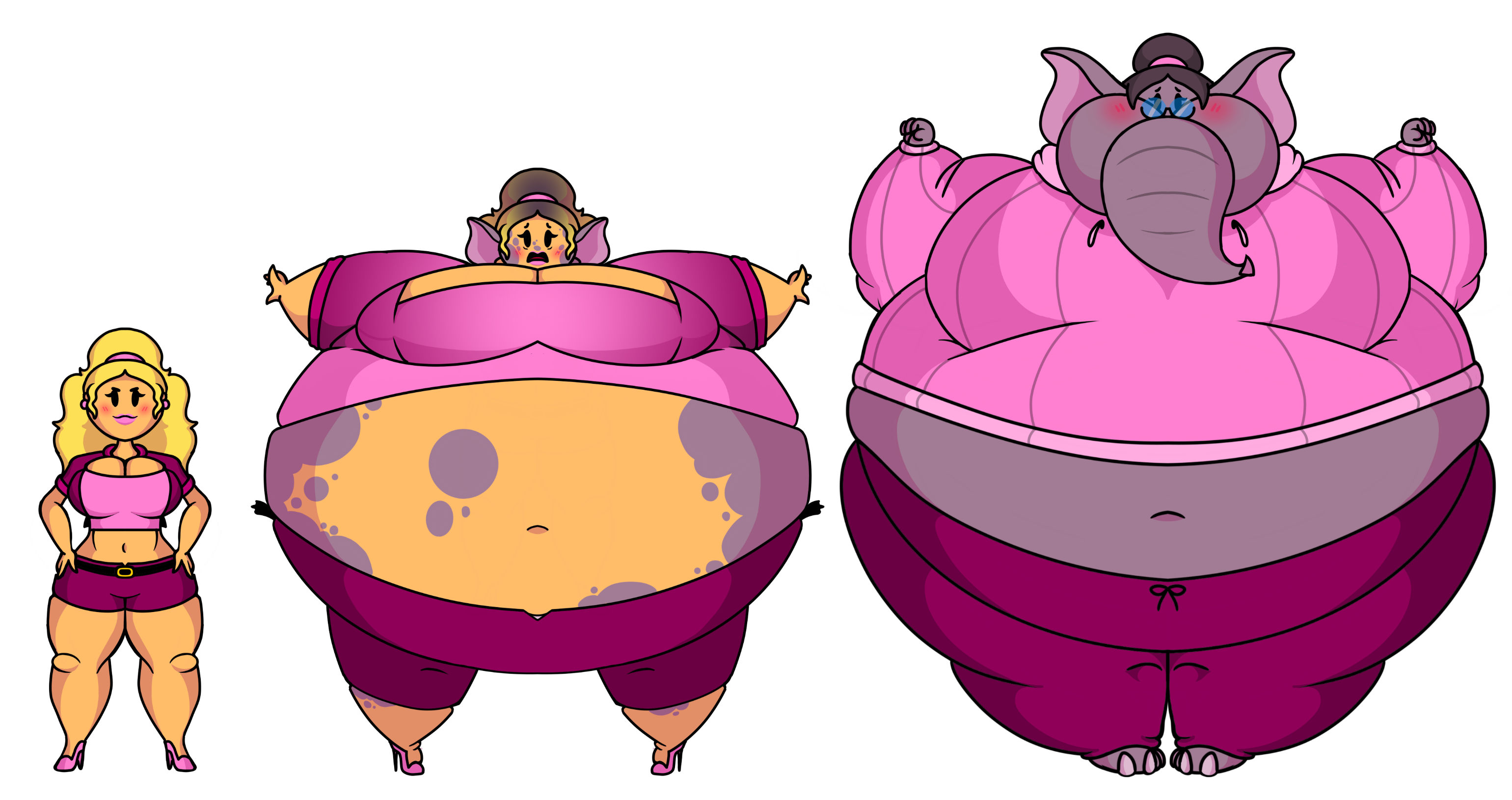 Transformacorp Inflation From bimbo to dorkelephant by TransformaCorp on DeviantArt