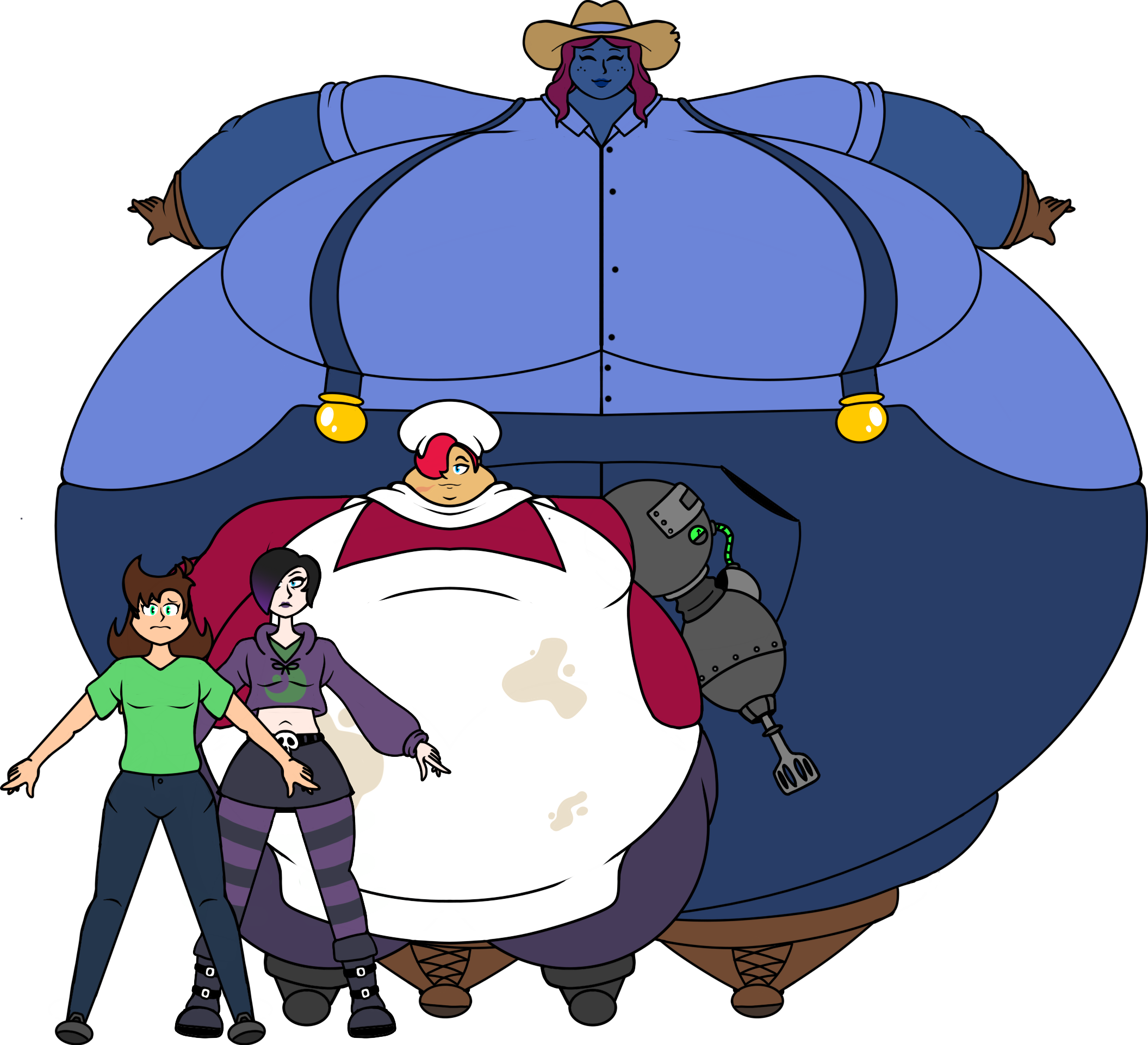 Transformacorp Inflation Some oc size comparison and basic references by TransformaCorp on ...