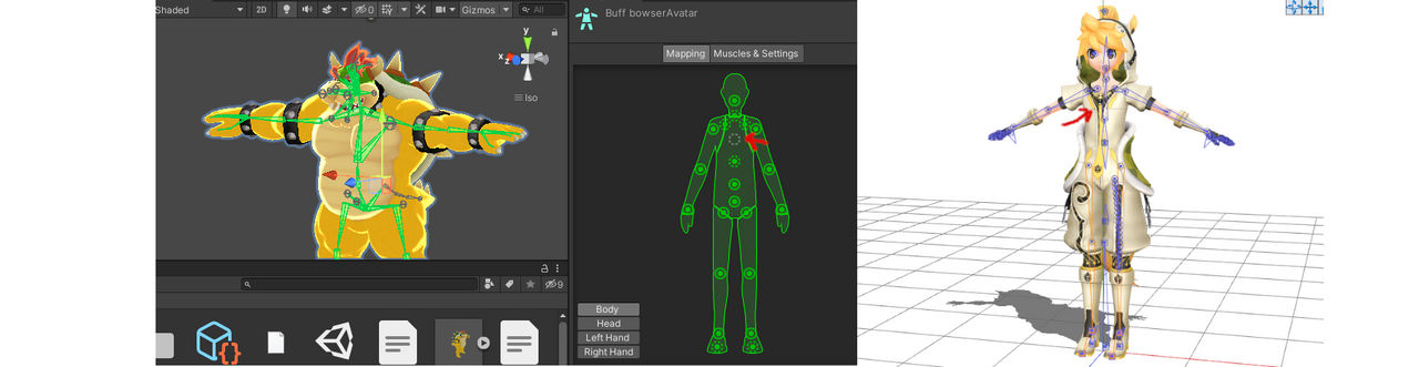 Vr Chat Model Rig Vr Chat Rig Vs Mmd Pmx Rig by 3dporters on DeviantArt