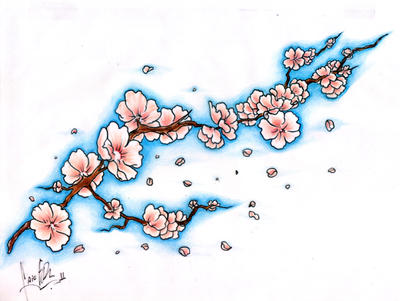 Cherry Blossom design 2