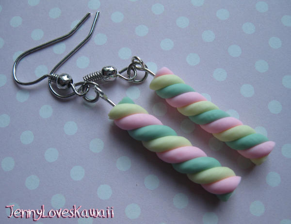 Candy Swirl Earrings