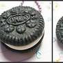 Polymer Clay Oreo Necklace