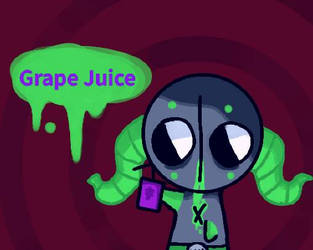 Grape juice doodle 