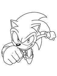 Sonic lineart