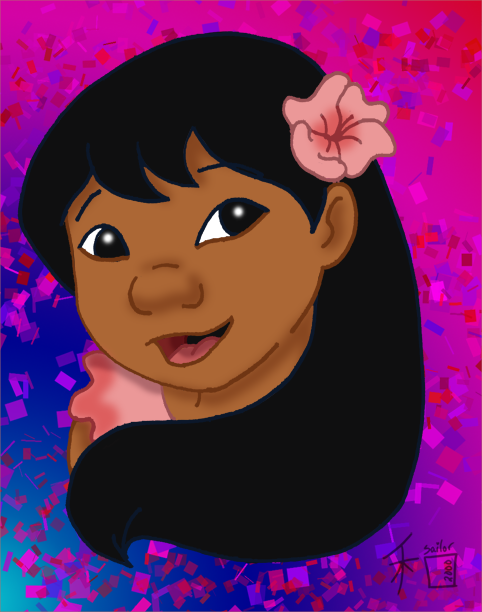 Lilo Headshot by sailorharmony2000 on DeviantArt