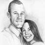 Anniversary Pencil Portrait