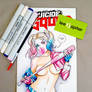 Bubblegum Harley Quinn Sketch Cover by Lee Xopher