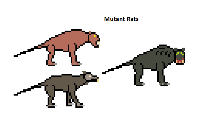Mutant Rats by Gojilion91 on DeviantArt