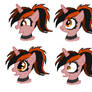 More of Ebony Tangelo's Facial Expressions Part 2