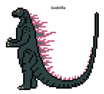 Godzilla Basic Image Side View Godzilla 2000 (Side View) by Gojilion91 on DeviantArt