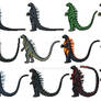 Godzilla Designs