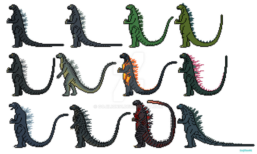 Godzilla Designs by Gojilion91 on DeviantArt