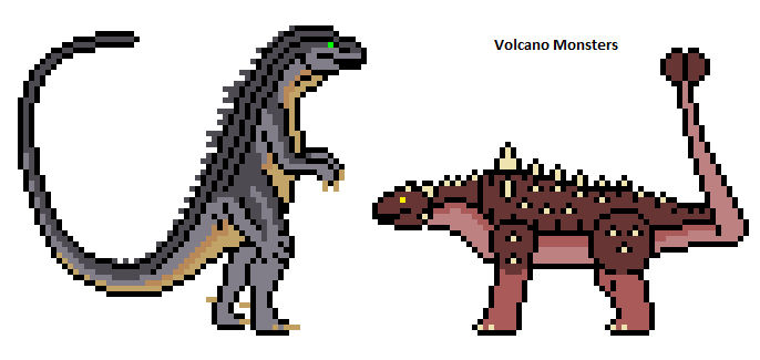 Volcano Monsters by Gojilion91 on DeviantArt